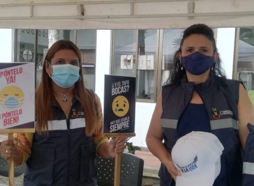 Líderes de Asociaciones de Usuarios y veedores en salud, se unieron a la campaña ¡Póntelo ya, Póntelo bien!