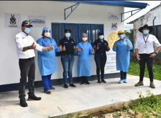 Con alegría la comunidad de Montañas del Totumo inauguró el punto de atención para brigadas de salud