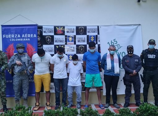 Cinco extorsionistas del Clan del Golfo fueron capturados por el Ejército en Yopal y Paz de Ariporo