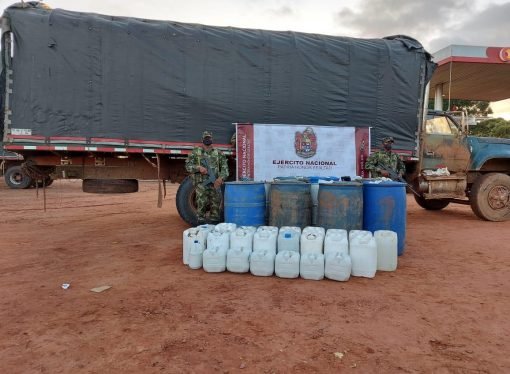 Incautan más de 600 galones de combustible de contrabando