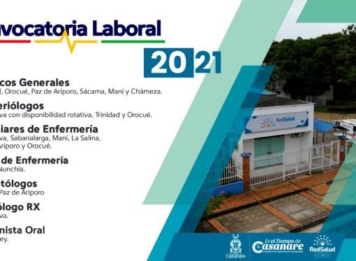 Con 26 vacantes Red Salud Casanare abre convocatoria laboral
