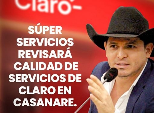 Revisará calidad de servicios de claro en Casanare.
