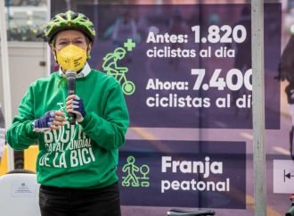 Más de 7.400 ciclistas se benefician a diario con nueva ciclorruta en calle 13