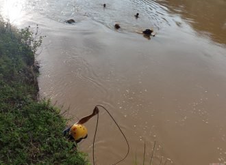 No aparece el cuerpo del finquero que cayó accidentalmente en el río Únete
