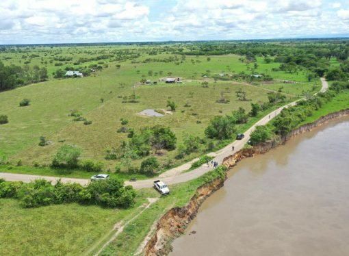 Minga por la vía El Amparo