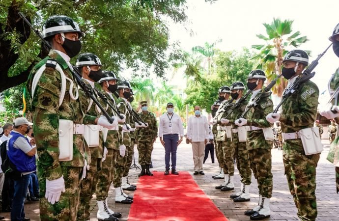 Autoridades rindieron homenaje a veteranos de la Fuerza Pública en Casanare