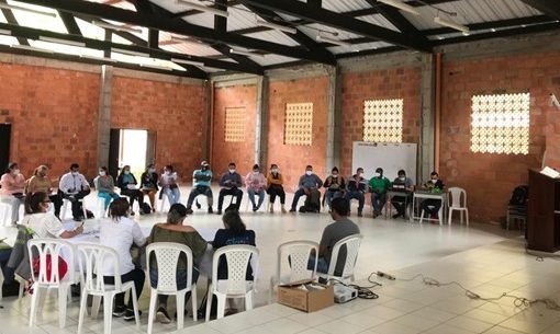 Secretaría de Educación de Casanare y Comité Departamental de Gestión del Riesgo realizan mesa de trabajo con la comunidad educativa, Jorge Eliecer Gaitán de La Salina