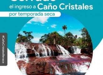 Cerrado ingreso de turistas a Caño Cristales