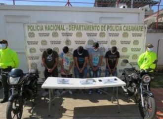 Desarticulada  banda delincuencial “Los Regueros” en Paz de Ariporo