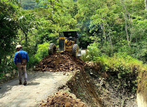 Se intervienen vías alternas a Boyacá y Sácama