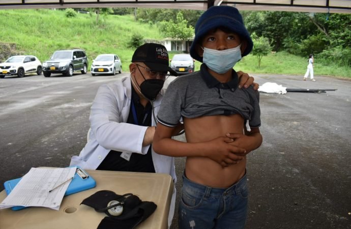 Capresoca y la ESE Salud Yopal adelantaron jornada de salud en asentamiento “El Oxigeno”