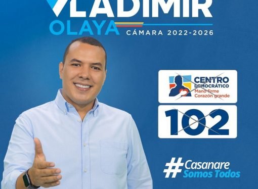 Vladimir Olaya candidato a la Cámara de representantes por Casanare presentó su imagen oficial