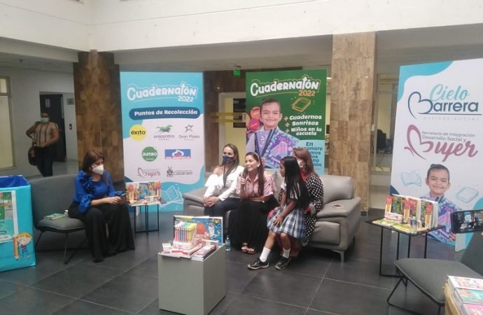 Cuadernatón 2022 por una educación sin deserción