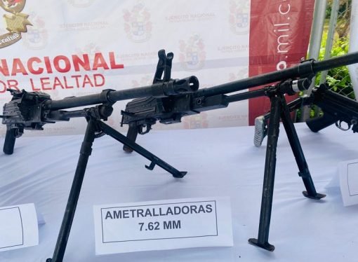 Incautado material de guerra del ELN en Arauca