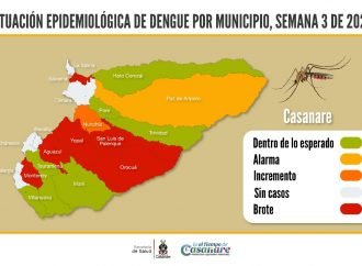 Aumentan los contagios de dengue en Casanare