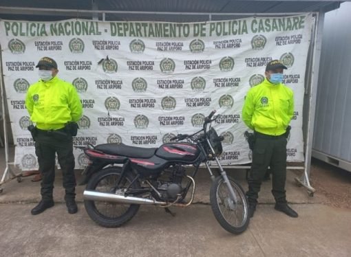 37 motocicletas han sido recuperadas por la policía en lo corrido de 2022