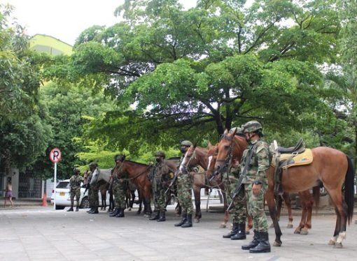 Militares listos para las elecciones