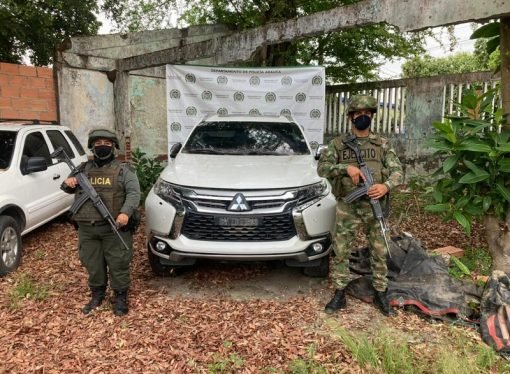 Recuperado vehículo de esquema de seguridad robado