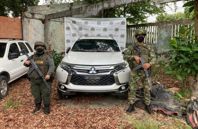 Recuperado vehículo de esquema de seguridad robado