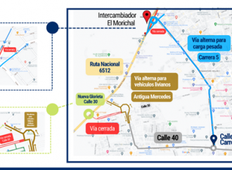 Habrá cierres en la Glorieta de la calle 30 en Yopal