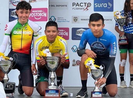 Ciclista del Team Yopal entre los mejores de la Vuelta del Futuro