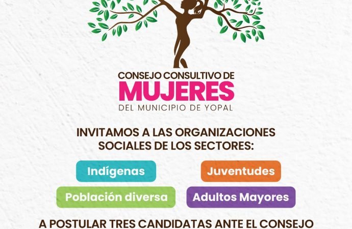 Candidatas para conformar Consejo Consultivo de Mujeres de Yopal