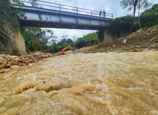 Continúa trabajos para la recuperación de la avalancha en Tauramena