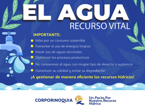 El agua, un recurso vital