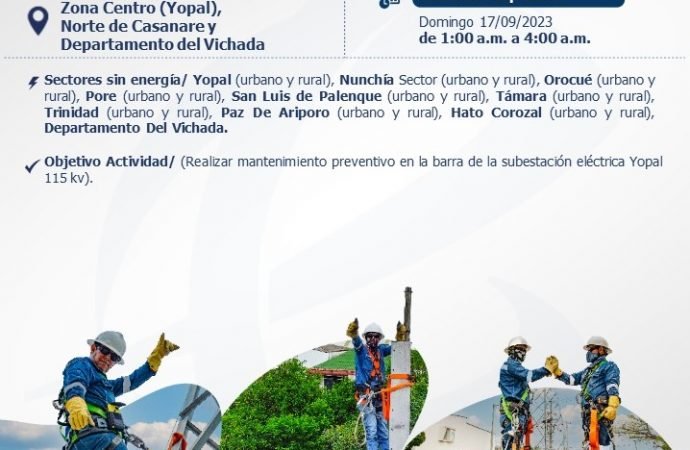 Enerca anuncia cortes de energía