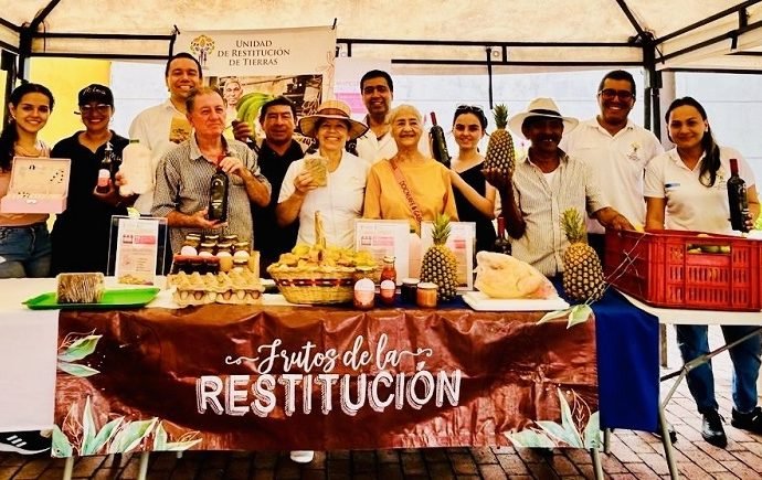 La URT impulsa los productos cosechados en tierras restituidas del Meta