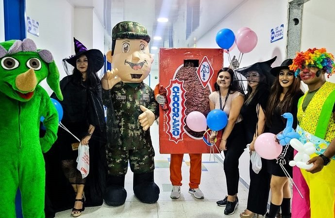 Ejército celebró día del niño con pacientes del Hospital Regional de la Orinoquia