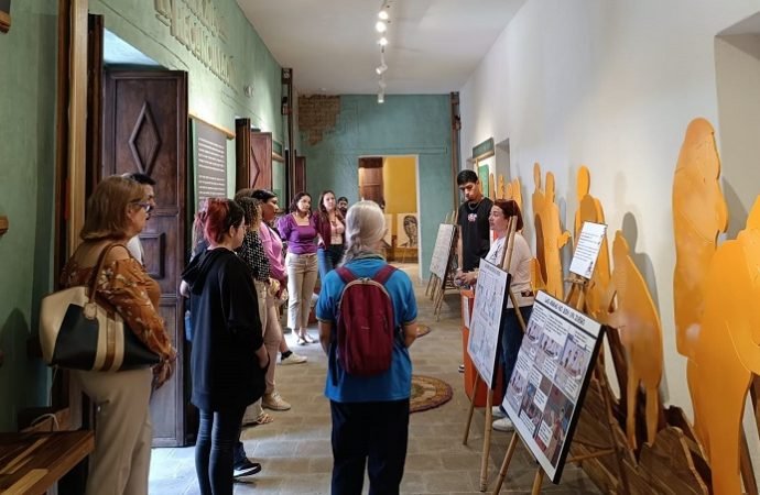 Jóvenes participan en exposición de Justicia Restaurativa