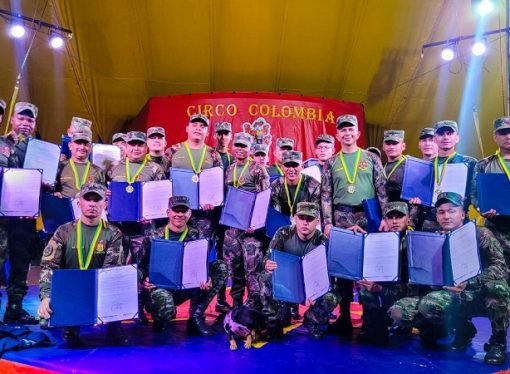 El circo del Ejército fue condecorado por su labor social en Casanare