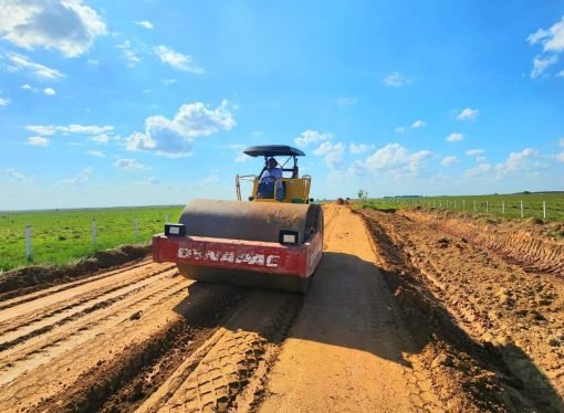 Rehabilitación de 22 km de vía  Cumaco y Remolino en Orocué