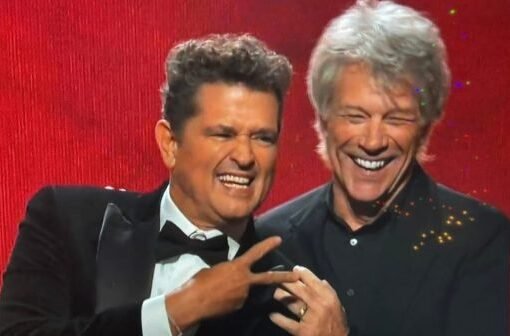 BON JOVI ENTREGA GRAMMY A CARLOS VIVES: ¡VIVA COLOMBIA!