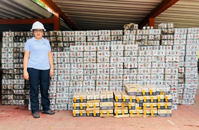 Gobernación realizó destrucción de más de 12 mil unidades de productos ilegales aprehendidos en 2023